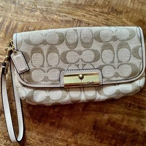 Coach Wristlet w/ Dust Cover